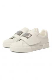 Кожаные кеды Dolce&Gabbana