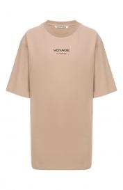 Хлопковая футболка Chapurin