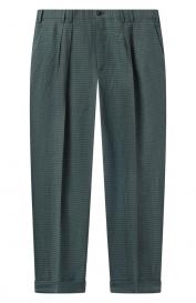 Брюки изо льна и хлопка PT Torino