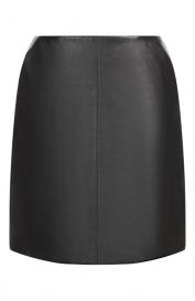 Кожаная юбка BOSS