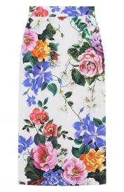 Хлопковая юбка Dolce&Gabbana
