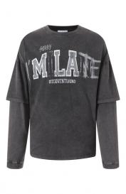 Хлопковый лонгслив Diego Venturino