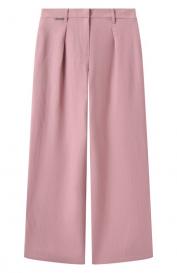 Брюки из вискозы и льна Brunello Cucinelli