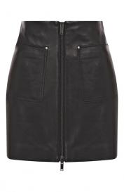 Кожаная юбка MVST