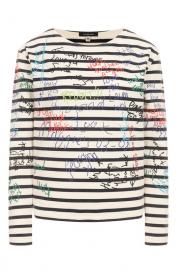 Хлопковый лонгслив R13