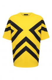 Хлопковая футболка Prada