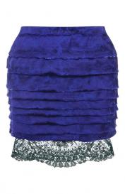 Юбка из вискозы Saint Laurent