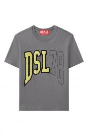 Хлопковая футболка Diesel