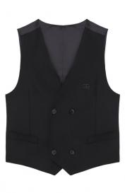 Жилет из шерсти и вискозы Dolce&Gabbana