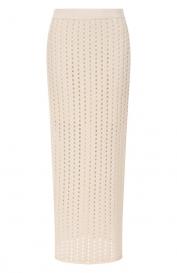 Юбка из хлопка и кашемира FTC