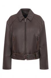 Кожаная куртка Weekend Max Mara