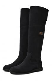 Замшевые сапоги Dolce&Gabbana