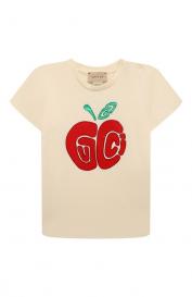 Хлопковая футболка Gucci