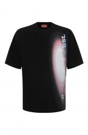 Хлопковая футболка Diesel