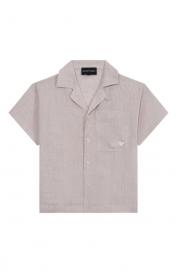 Льняная рубашка Emporio Armani