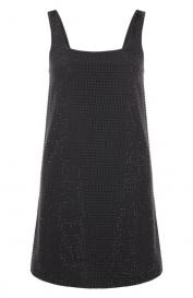 Платье с отделкой стразами Pinko