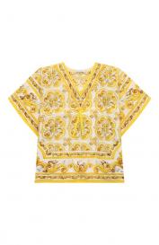 Хлопковая туника Dolce&Gabbana