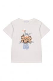 Хлопковая футболка Dolce&Gabbana