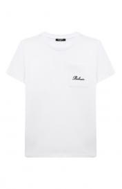 Хлопковая футболка Balmain