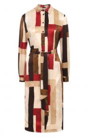 Атласное платье KITON