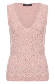 Топ с отделкой пайетками Weekend Max Mara