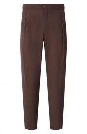 Брюки из шерсти и шелка MARCO PESCAROLO