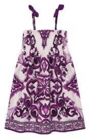 Хлопковый сарафан Dolce&Gabbana