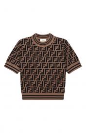 Топ из вискозы Fendi