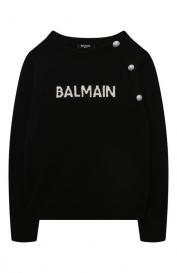 Шерстяной пуловер Balmain