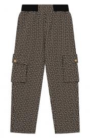 Хлопковые брюки-карго Balmain