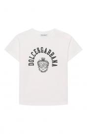 Хлопковая футболка Dolce&Gabbana