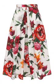 Хлопковая юбка Dolce&Gabbana