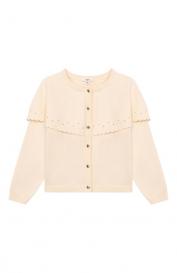 Кардиган из хлопка и шерсти Chloe