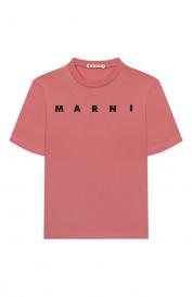 Хлопковая футболка Marni
