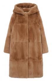 Шуба из кролика Yves Salomon Enfant