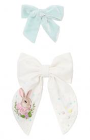 Комплект из двух бантов Pink Olivka