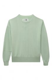 Пуловер из вискозы и хлопка mm6