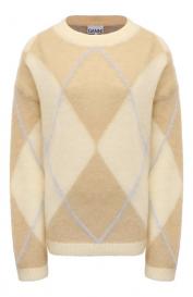 Шерстяной свитер Ganni