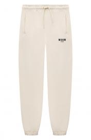 Хлопковые джоггеры MSGM Kids