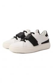 Кожаные кеды Balmain