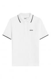 Хлопковое поло BOSS