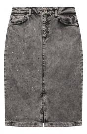 Джинсовая юбка MSGM Kids