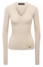 Шерстяной пуловер Dolce&Gabbana