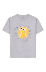 Хлопковая футболка Stella McCartney