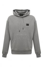 Хлопковое худи Dolce&Gabbana