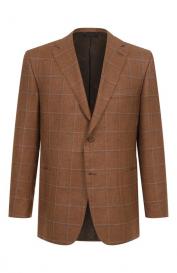 Пиджак из шелка и кашемира Brioni