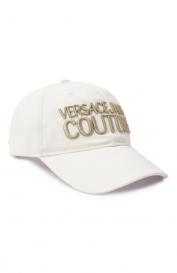 Хлопковая бейсболка Versace Jeans Couture