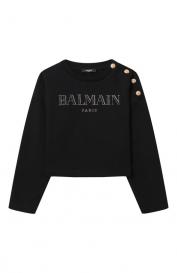 Хлопковый свитшот Balmain