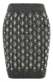 Юбка с отделкой стразами Pinko