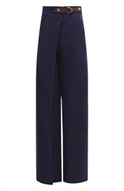 Брюки из вискозы и льна Alberta Ferretti